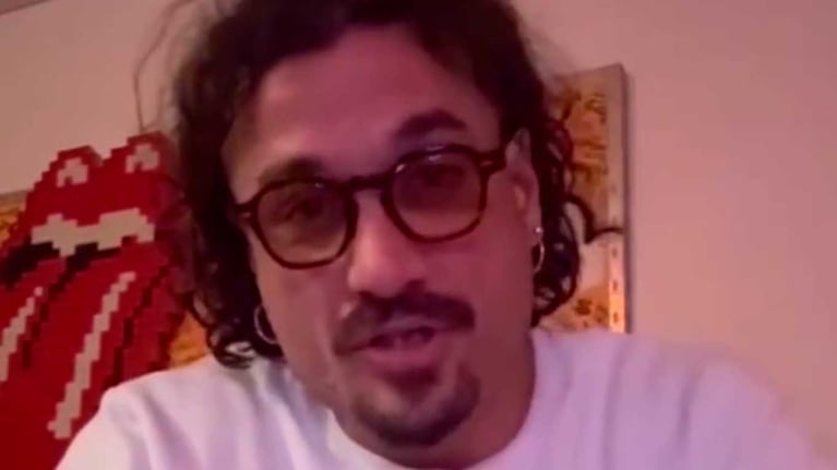 Daniel Osvaldo en estado reservado.