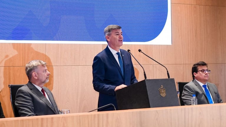 Daniel Passerini en el Concejo Deliberante.