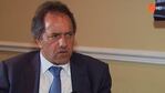 Daniel Scioli visitó Córdoba y charló con El Doce.