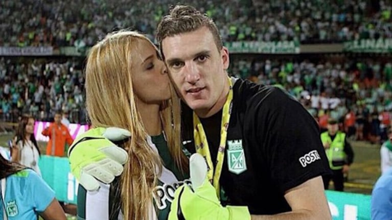 Daniela Rendon, la bella esposa colombiana de Franco Armani, el nuevo arquero de River.