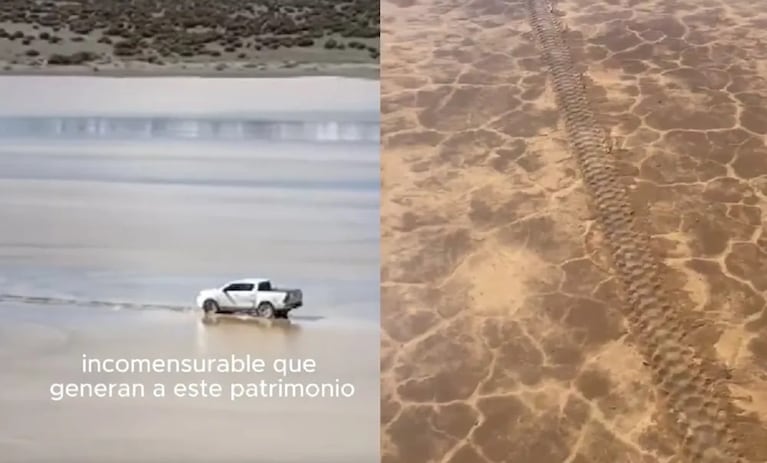 Daños en Pampa del Leoncito