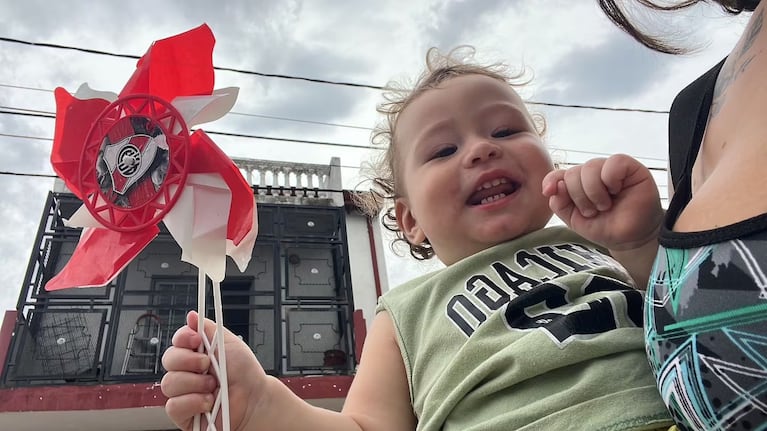 Dante tenía un año y vivía con su mamá en Los Polvorines. (Foto: gentileza Aylin Saucedo).