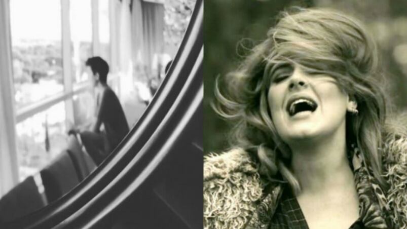Dante tiene talento para la música y su mamá Guillermina lo comparte.