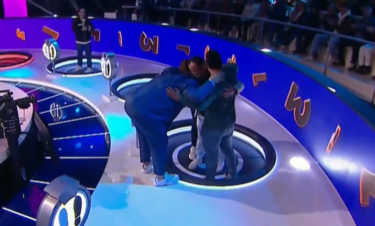 Darío Barassi se enterneció con un participante.