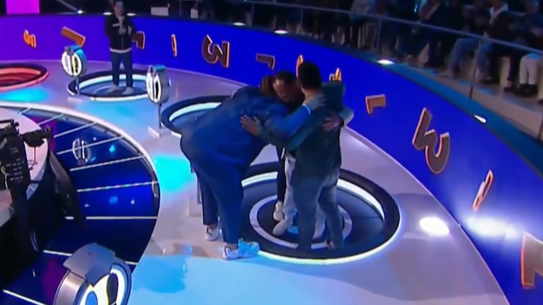 Darío Barassi se enterneció con un participante.
