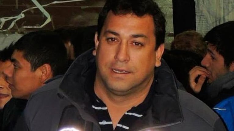 Darío Cáceres, detenido.