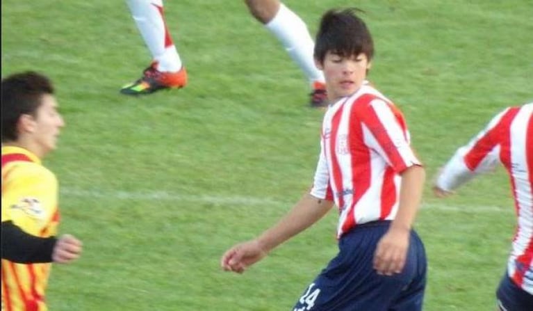 Darío, el chico que debutó en primera a los 13 años