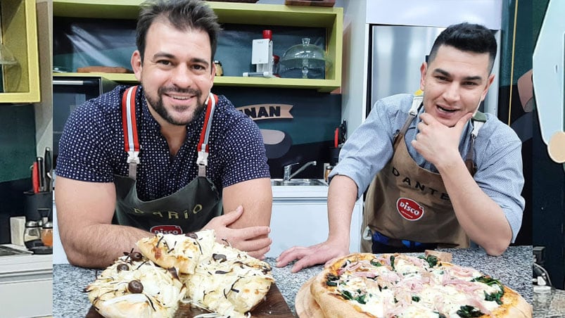 Darío y Dante te dan los secretos para preparar las mejores pizzas.