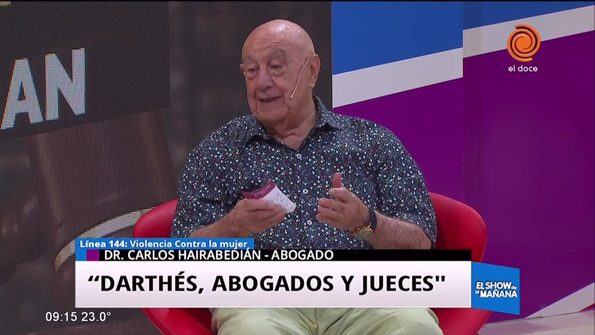 "Darthés, abogados y jueces"