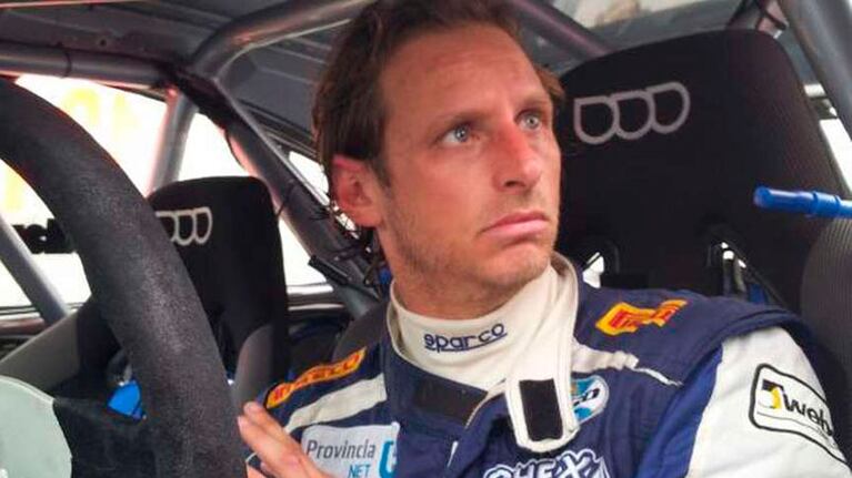 David Nalbandian no la pasó bien arriba de su Chevrolet.