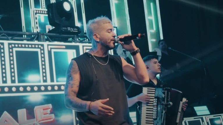 David Ortíz en el estrenó de "Corazón Partío", lo nuevo de Dale Q Va.