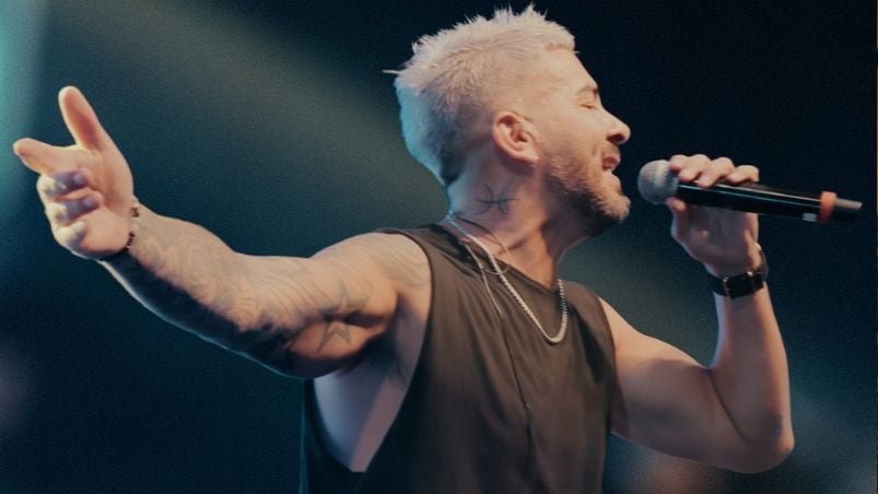 David Ortíz en el último estreno de Dale Q´ Va.