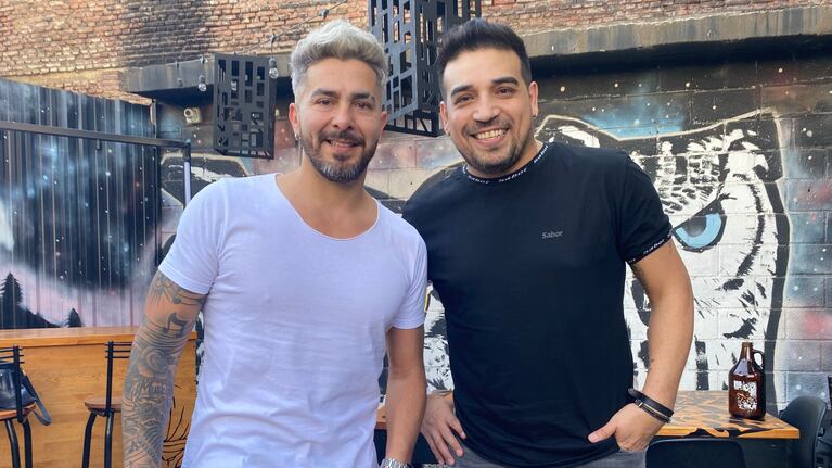 David Ortiz y Neno Aguirre.