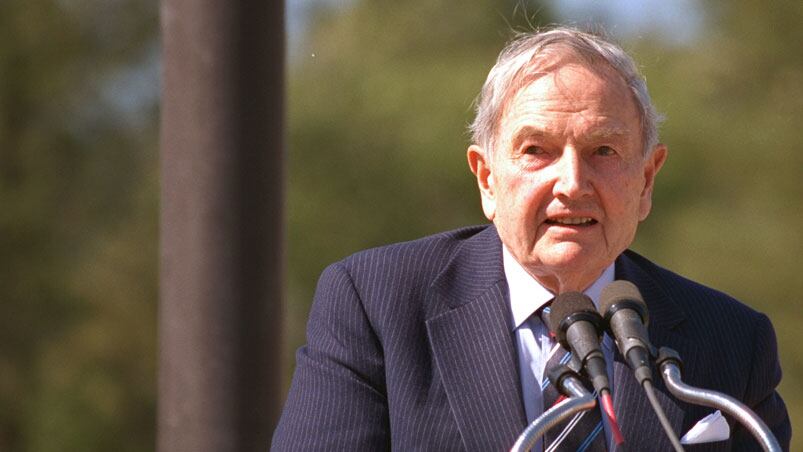 David Rockefeller tenía cinco hermanos y administraba la fortuna familiar.