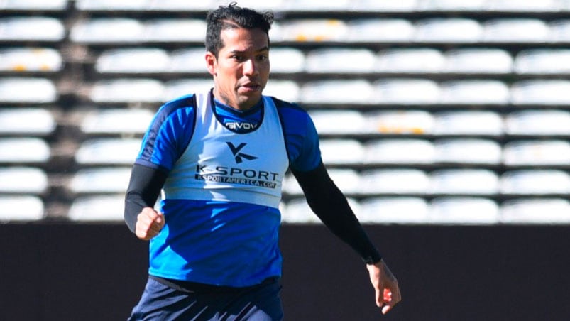 Dayro Moreno, de pretemporada en el Matador. Foto: Talleres. 