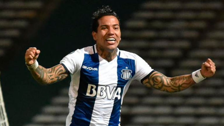 Dayro Moreno dejó un buen recuerdo en los hinchas de Talleres.