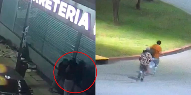 De detenidos en el Centro de Córdoba (Captura video Prensa de Policía de Córdoba)