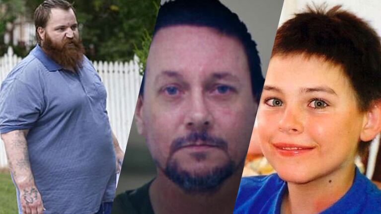 De izquierda a derecha: el ladrón, el pedófilo y la víctima violada y asesinada.
