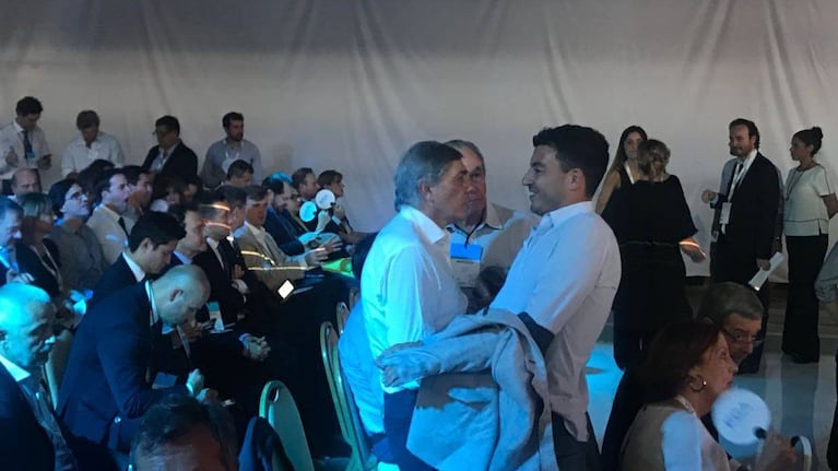 De Loredo acompañó a Macri en la visita.