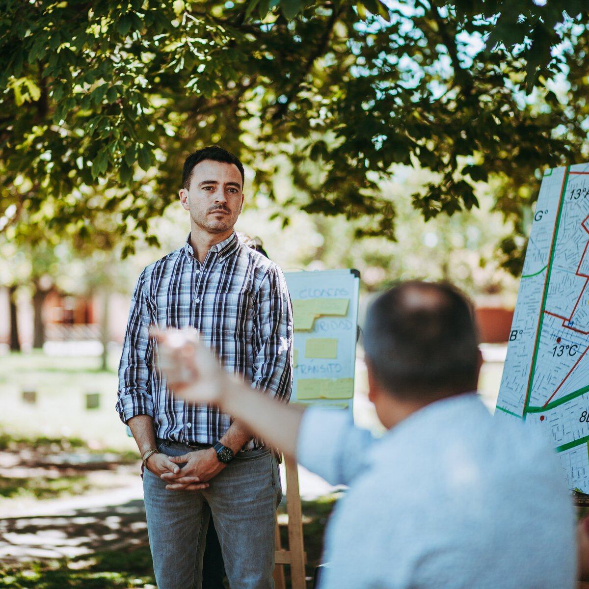 De Loredo presentó sus propuestas para la salud de la ciudad de Córdoba.