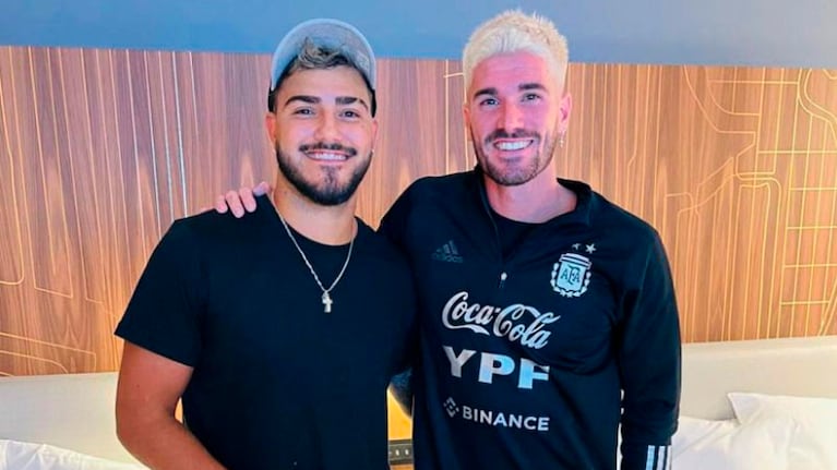 De Paul lució un nuevo look de la mano de un peluquero cordobés