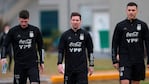 De Paul, Messi y Paredes demuestran la unidad del equipo.