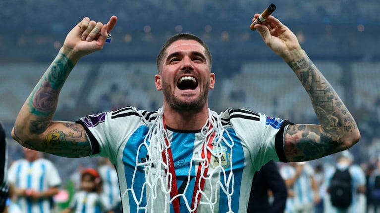 De Paul, una de las claves de la Selección que llegó a la gloria en Qatar.