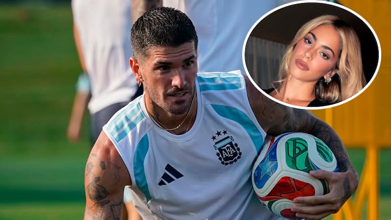 De Paul y un mensaje lleno de amor para Tini.