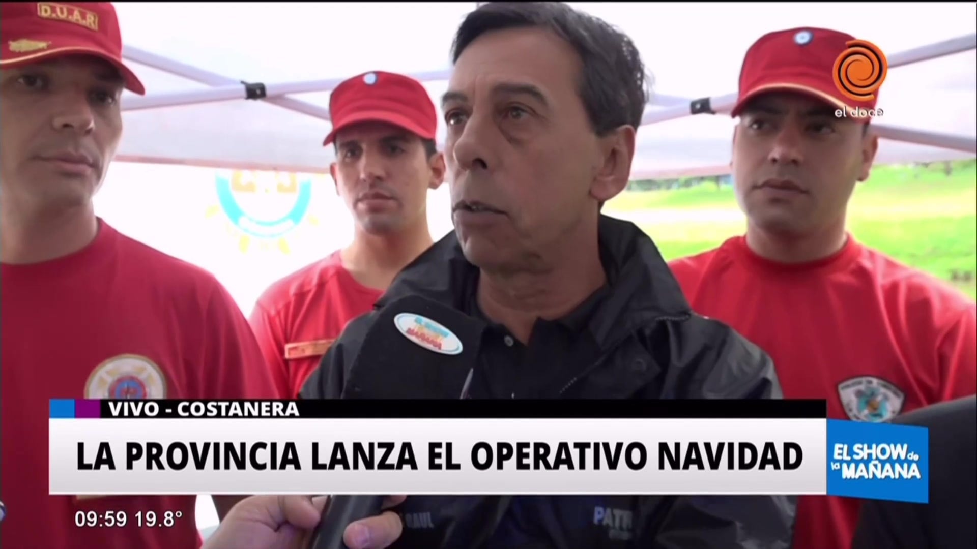 Defensa Civil se une a la Patrulla del Río en el Operativo Navidad