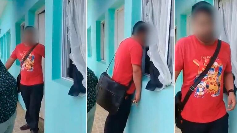 Degolló a su esposa y se fugó tras ser filmado