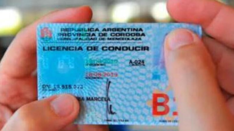 Dejaran de extender las prorrogas de los carnet de conducir en Córdoba