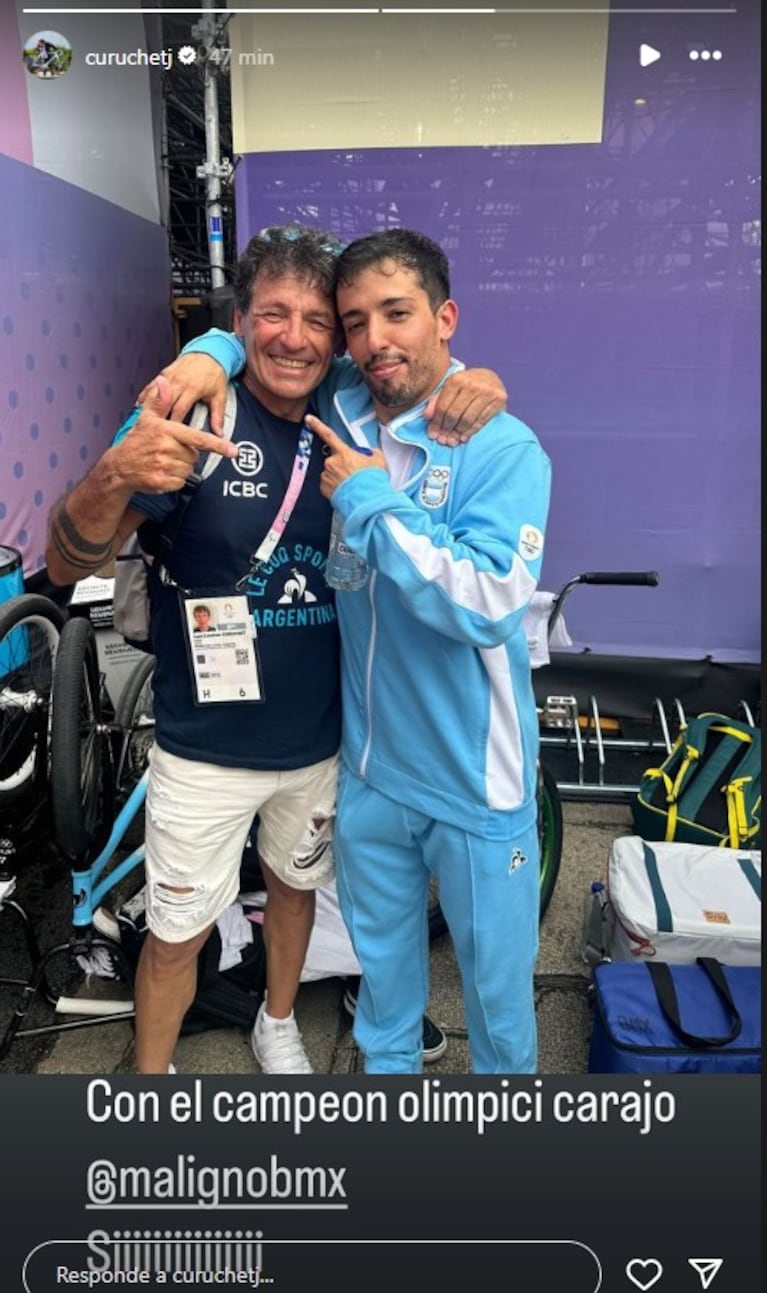 Del deporte a la política: las felicitaciones a Maligno Torres por el oro histórico en París 2024