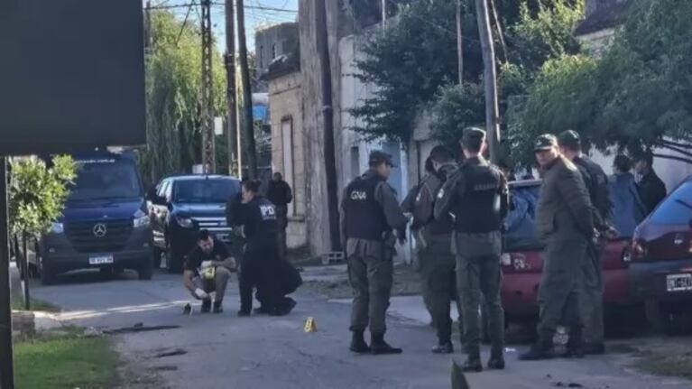 Del lugar secuestraron tres vainas servidas que será peritadas.