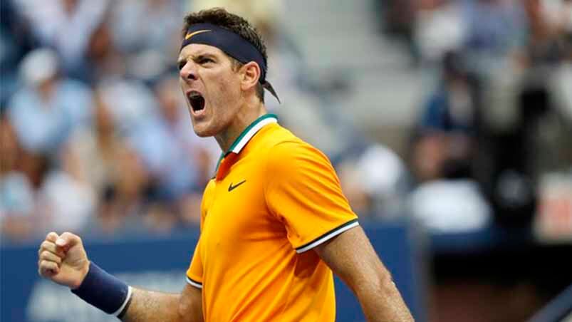 Del Potro a un paso de la gloria en Flushing Meadows