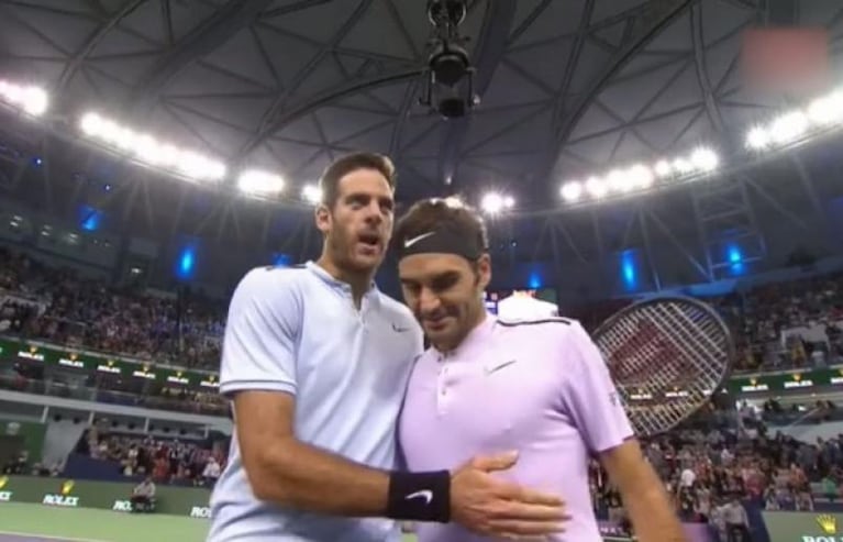 Del Potro cayó ante Federer en la semifinal