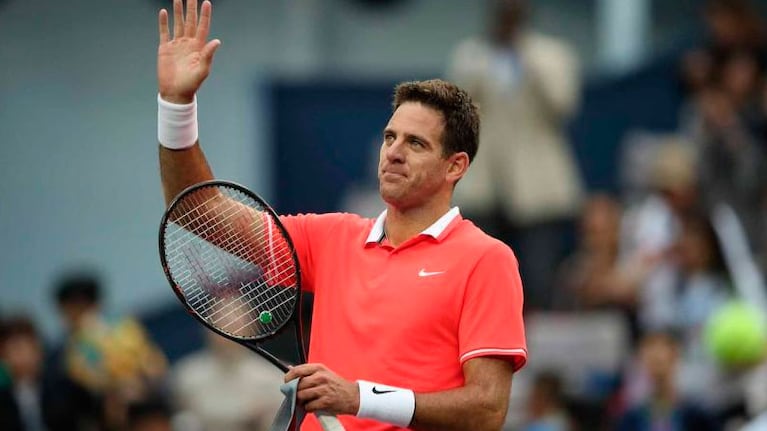 Del Potro le dedicó