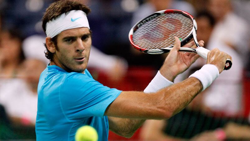 Del Potro volverá a las canchas en pocos días. Foto: AFP