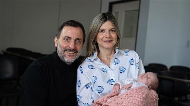 Del trasplante de hígado al nacimiento de su hija: la historia de María Noel en el Hospital Privado