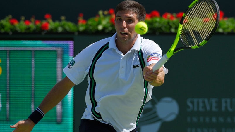 Delbonis y su zurda eliminaron a Murray en el tie-break. Foto: AP