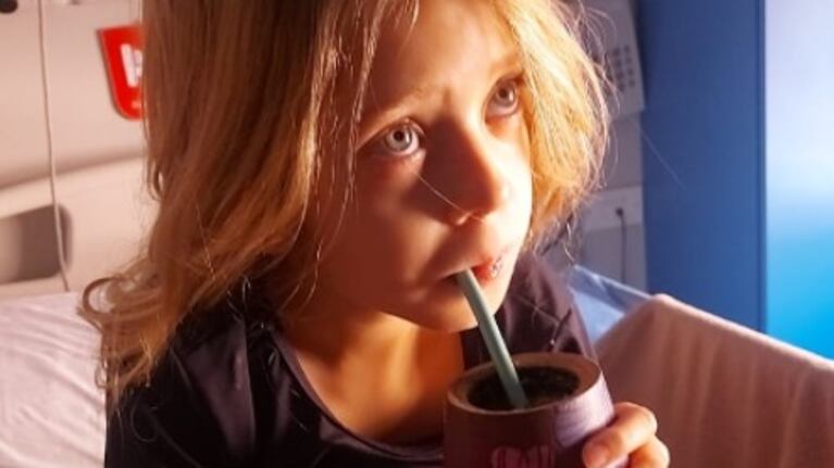 Delfi tenía 8 años y había realizado el tratamiento en Estados Unidos meses atrás.