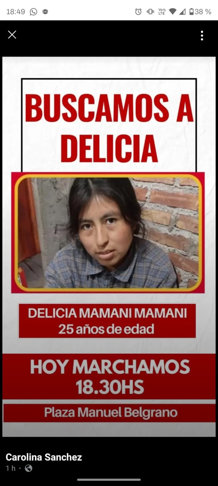 Delicia Mamani Mamani