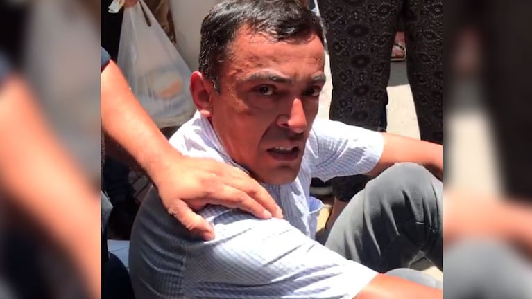 Delincuente quedó detenido en pleno centro de Córdoba.
