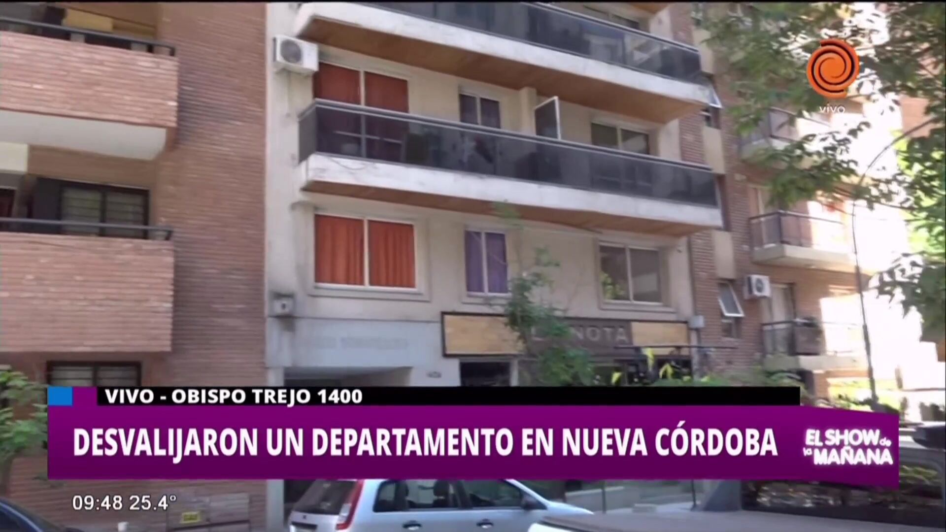 Delincuentes desvalijaron un departamento en Nueva Córdoba