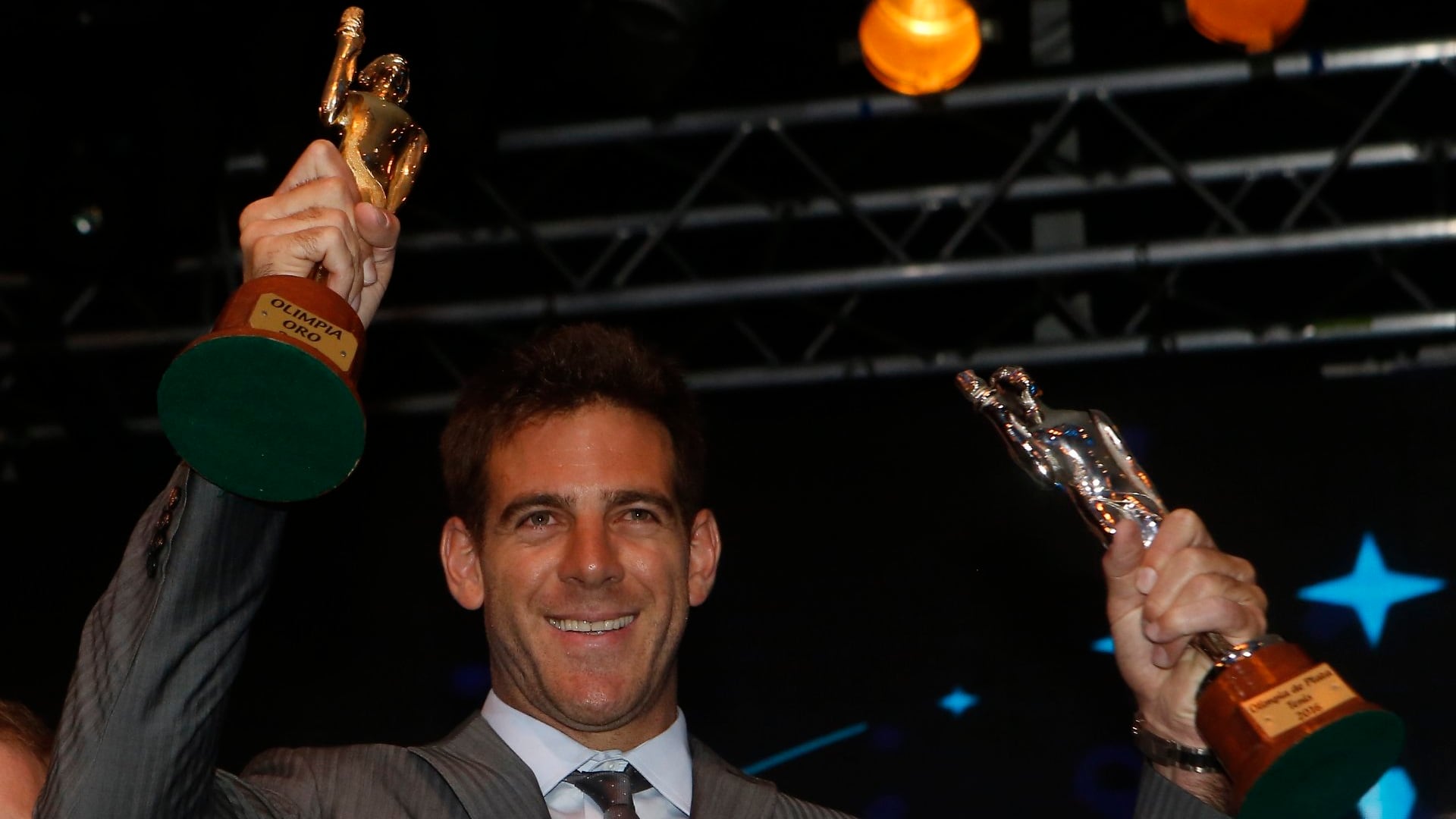 Delpo ganó su segundo Olimpia de Oro. Foto: Infobae.