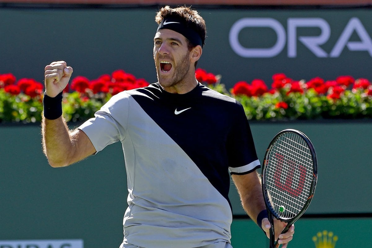 Delpo logró su primer Masters 1.000 en Indian Wells.