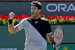 Delpo logró su primer Masters 1.000 en Indian Wells.