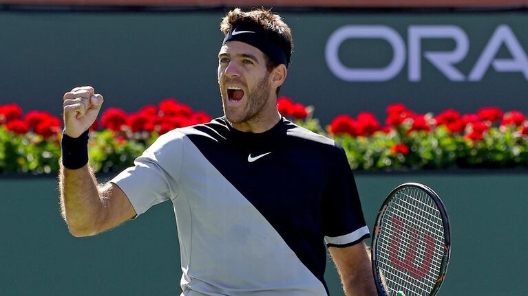 Delpo logró su primer Masters 1.000 en Indian Wells.