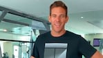 Delpo se mostró contento e ilusionado en el video que compartió.