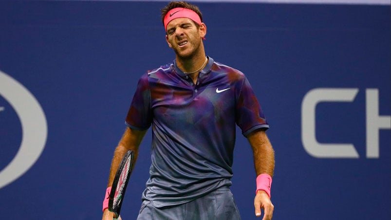 Delpo se quedó y no pudo con la contundencia del español.