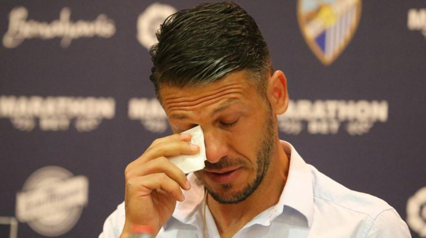 Demichelis se mostró muy emocionado en la conferencia de prensa.